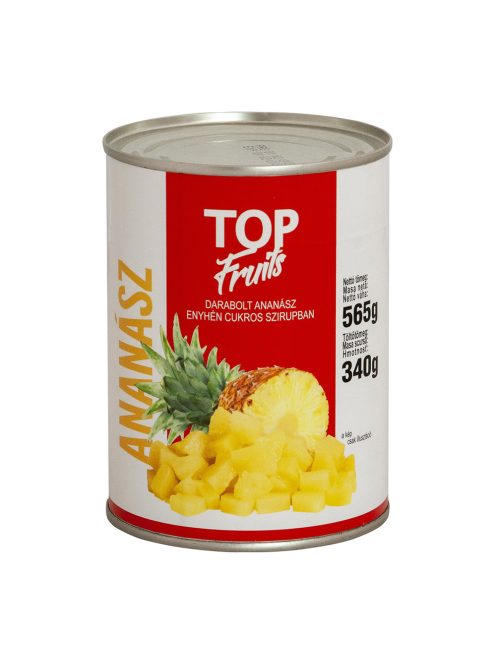 TOP FRUITS Ananas tocat - 565g