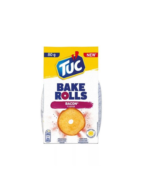 TUC rondele de pâine crocante cu bacon și șuncă 80g