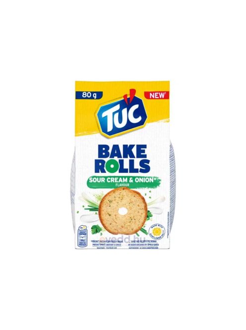 TUC rondele de pâine crocante cu ceapă și smântână 80g
