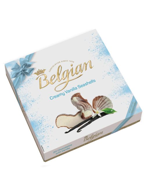 Belgian Seashells praline asortate cu vanilie - 195g