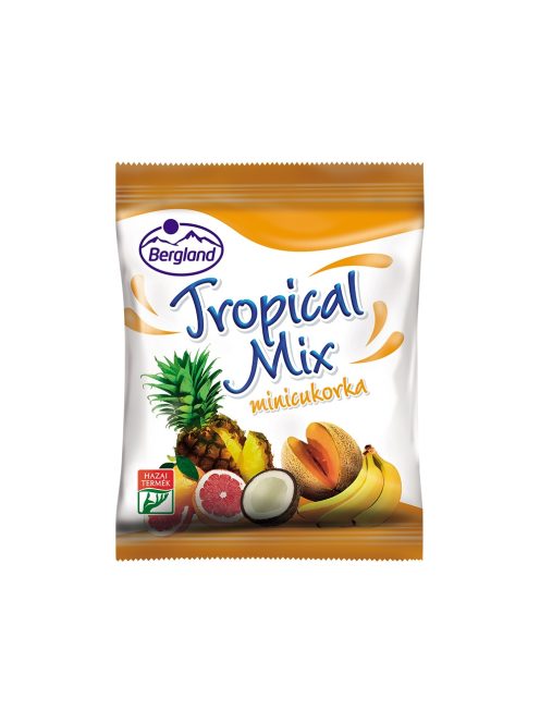 Bergland mini bomboane amestec tropical - 70 g