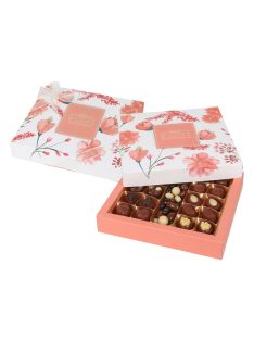 Bolci praline asortate în cutie maro deschis - 330g