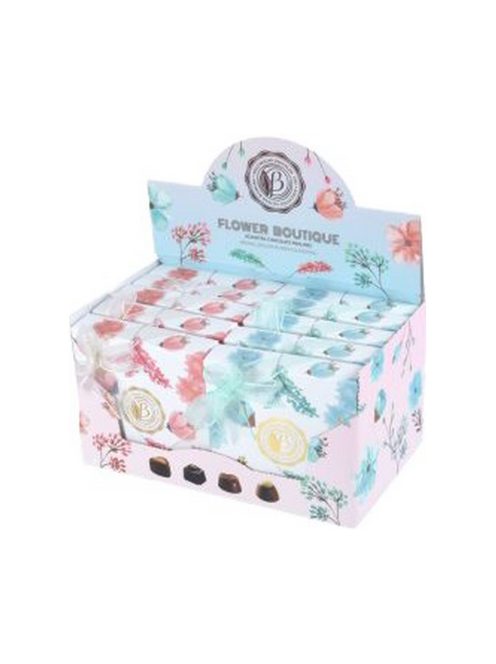Bolci Flower praline asortate în cutie - 100g