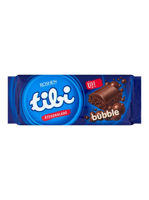 Tibi Bubble ciocolată neagră  - 80g