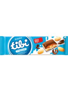   Tibi ciocolată cu lapte și cu cremă de arahide-alune caramel - 295g