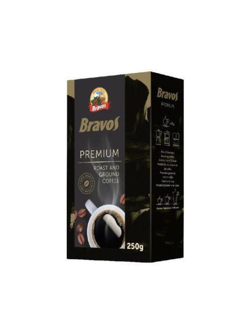 Bravos cafea măcinată premium 100% Arabica - 250g