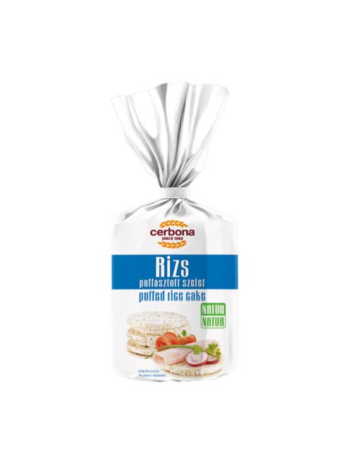 Cerbona rondele orez expandat natural - 90g