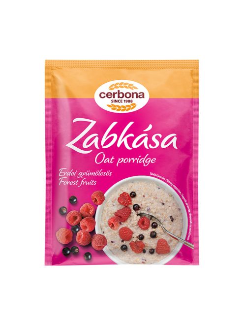 Cerbona fulgi de ovăz de fructe de pădure - 55g