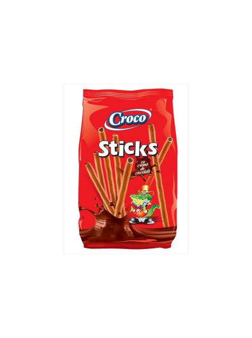 Croco sticksuri umplute cu cremă de cicocolată -80g