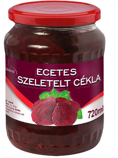 Globetti sfeclă murată feliată - 720 ml
