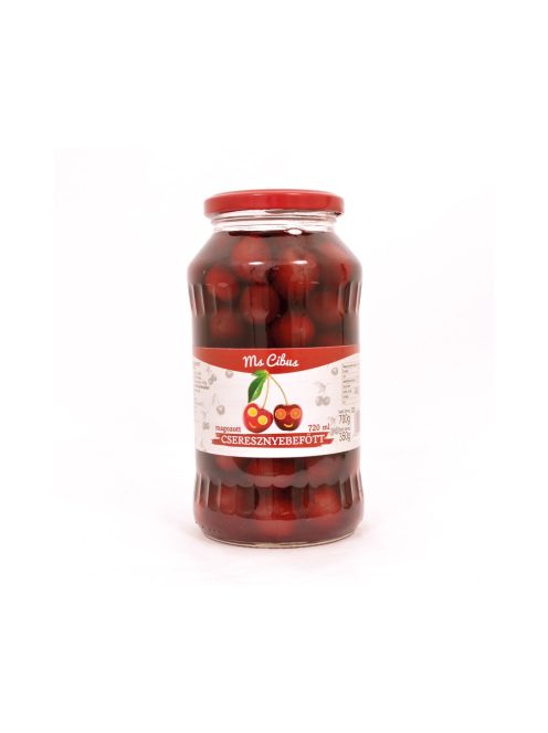 Ms.Cibus compot de cireșe fără sâmburi - 720 ml