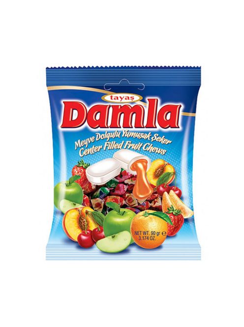Damla zahăr fructe mixte - 90 g