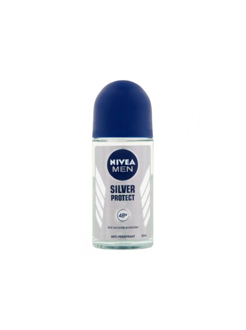 Nivea deodorant roll-on pentru bărbați Silver - 50ml