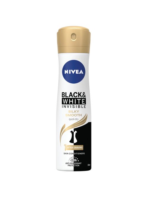 Nivea deodorant spray pentru femei Black&White Silky Smooth - 150ml