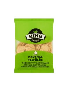 Detki King biscuiți crackers cu ceapă și smântână 100g