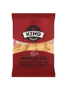 Detki King biscuiți crackers cu șuncă 100g