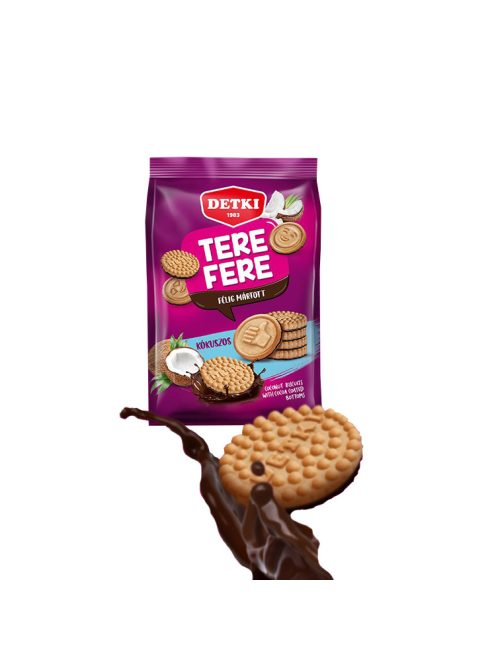 Detki Tere-fere biscuiți cu cocos  - 150g