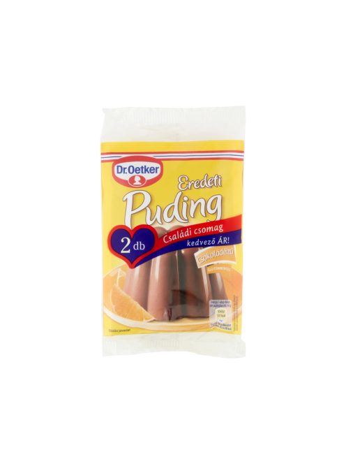 Dr.Oetker praf de budincă cu ciocolată Family 2x44,5g