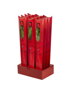 Elite trandafir din ciocolată cu lapte - 20g