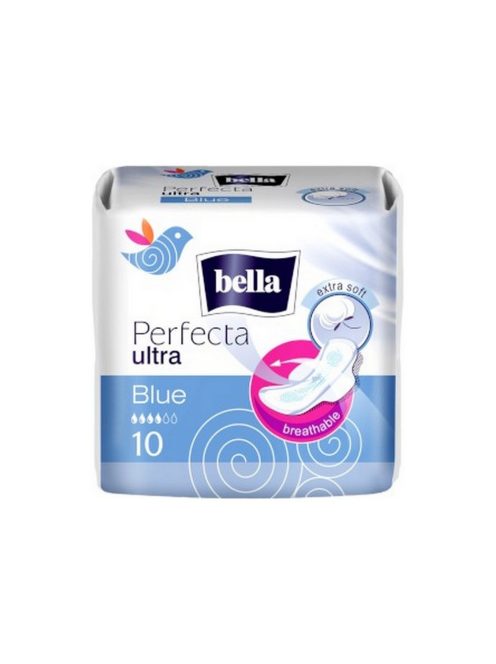 Bella Ultra Perfecta Blue absorbante - 10 buc