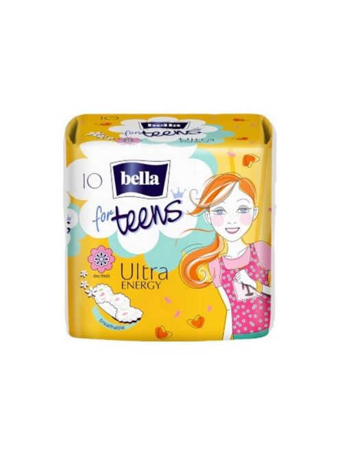 Bella for teens Energy absorbante - 10 buc