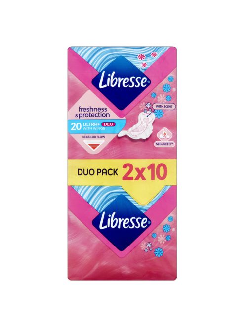 Libresse ultra wings duo absorbante- 2x10 buc
