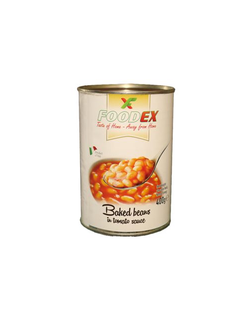 Foodex Fasole albă în sos de roșii - 400 g
