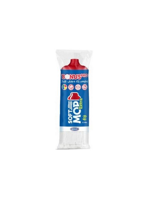 BonusPRO Softmop cap de mop suplimentar roșu - 1 buc