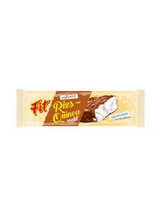   Fit batoane cu quinoa și orez umflat înmuiate în ciocolată cu lapte - 18 g