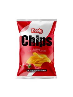 Foody chipsuri cu aromă de paprika - 75g