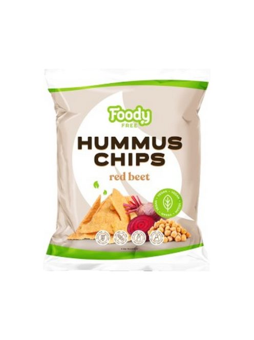 Foody Free snack din cartofi cu humus și sfeclă roșie - 50g