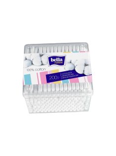 Bella bețișoare din urechi din bumbac, în cutie- 200b