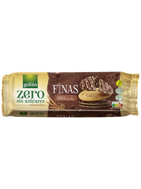 GULLON Thins zero biscuiți cu ciocolată cu lapte - 150g