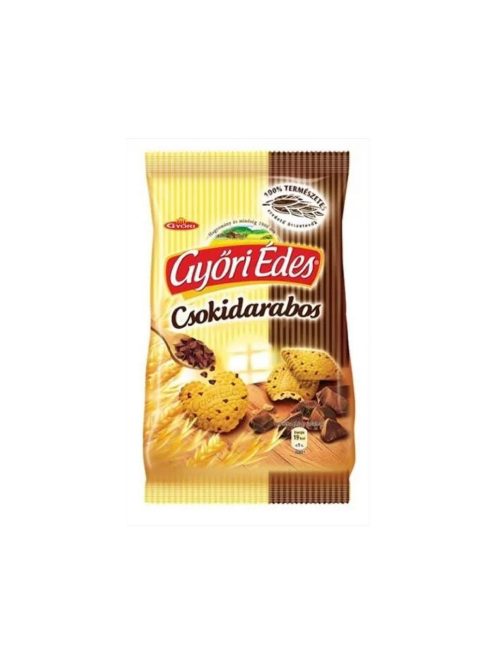 Győri Biscuiți cu bucăți de ciocolată - 150g