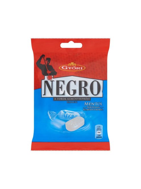 Győri Negro mic mentol - 79 g