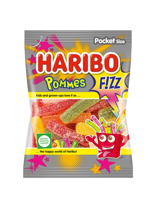 Haribo gum pomes fizz - 100 g