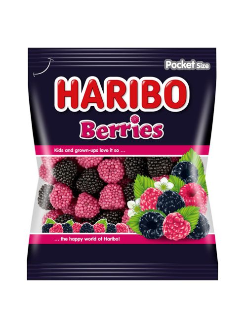 Haribo mure zmeură zahăr gumă - 100 g