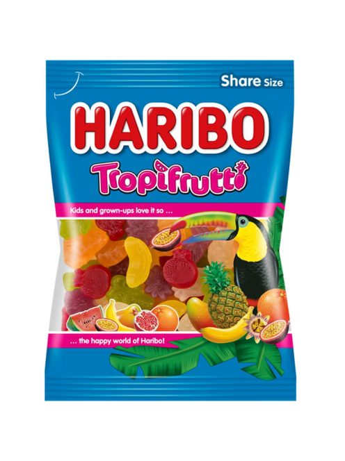 Haribo gumă de zahăr tropifrutti - 200 g