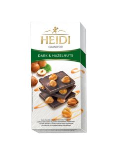 Heidi ciocolată neagră cu alune întregi - 100g