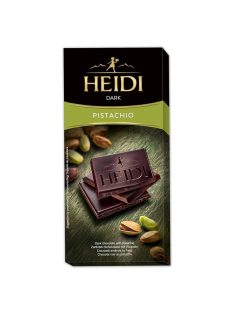 Heidi ciocolată neagră cu fistic - 80g