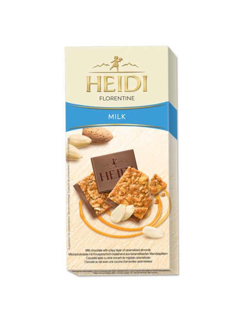 Heidi  Ciocolată cu lapte florentine  - 100g
