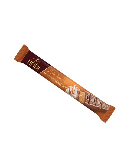 Heidi baton de ciocolată cu lapte umplut cu Caramel Latte - 37 g