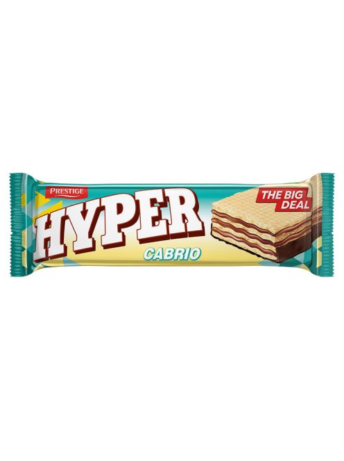 Hyper Cabrio jumătate de napolitană de tort înmuiată - 47 g