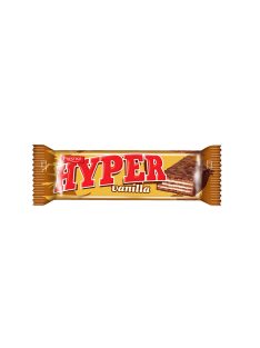 Hyper napolitane umplute cu cremă de vanilie - 50 g