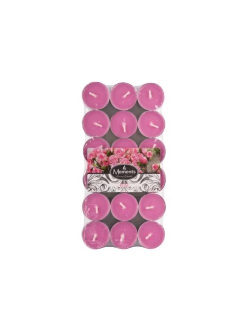 Lumânări de ceai Parfumat Rose - 36buc