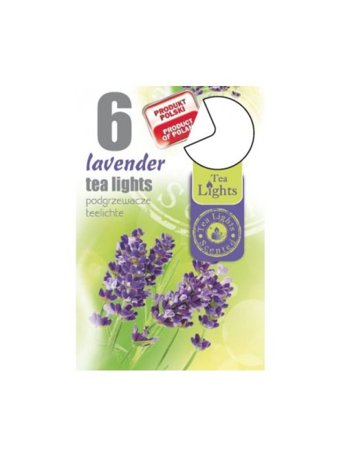 Lumânări de ceai parfumată - 6buc