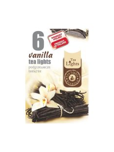 Lumânări de ceai Parfumat vanilie - 6pcs