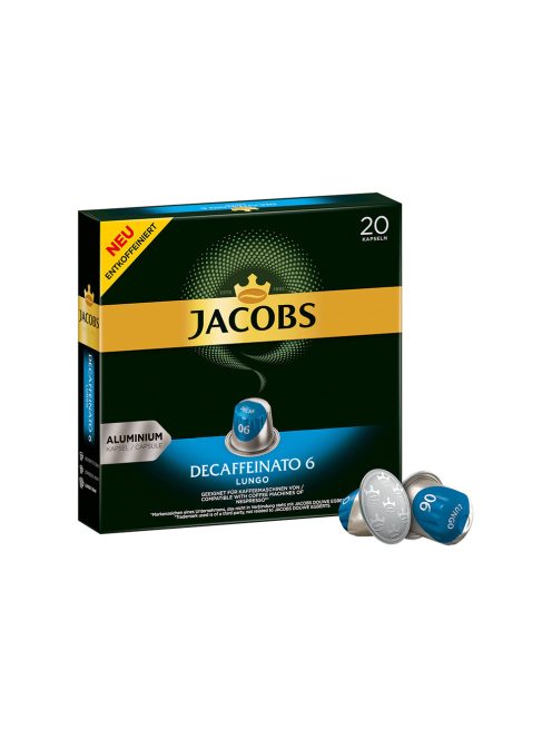Jacobs NCC Lungo 6 capsule cafea decafeinzate -20buc