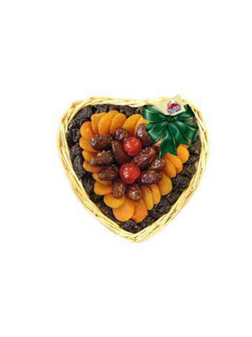 Kalifa Mini coș de fructe în formă de inimă 360g