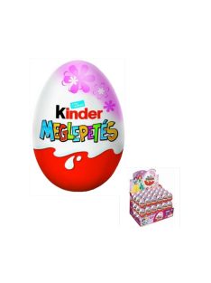 Kinder Ou surpriză roz - 20 g